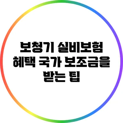 보청기 실비보험 혜택: 국가 보조금을 받는 팁